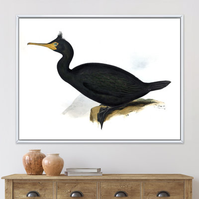 Vie d'oiseau rétro IV - peinture sur toile