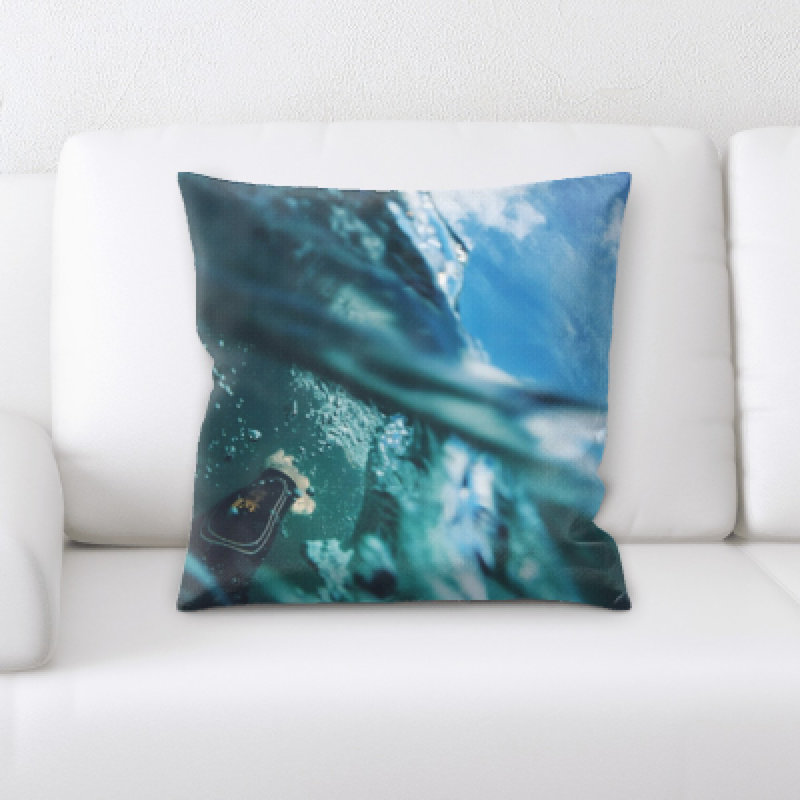 Coussin décoratif "the great sea" Damian
