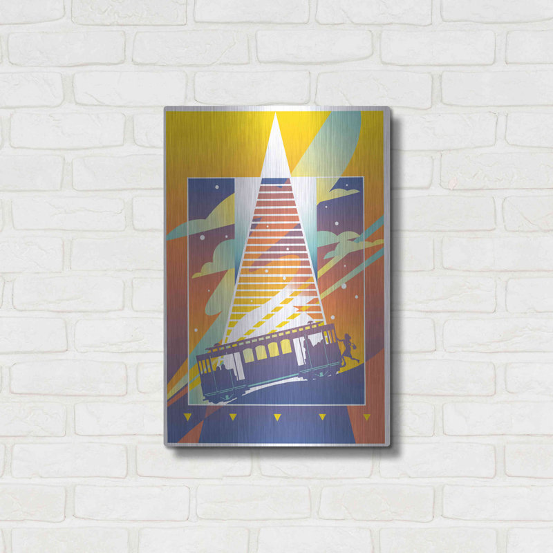 "San Francisco" par David Chestnutt, H 24 po x l 16 po