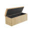 Safar Wide Velvet Rectangle Solid Color Standard Ottoman Box with Storage-116641422-116641415