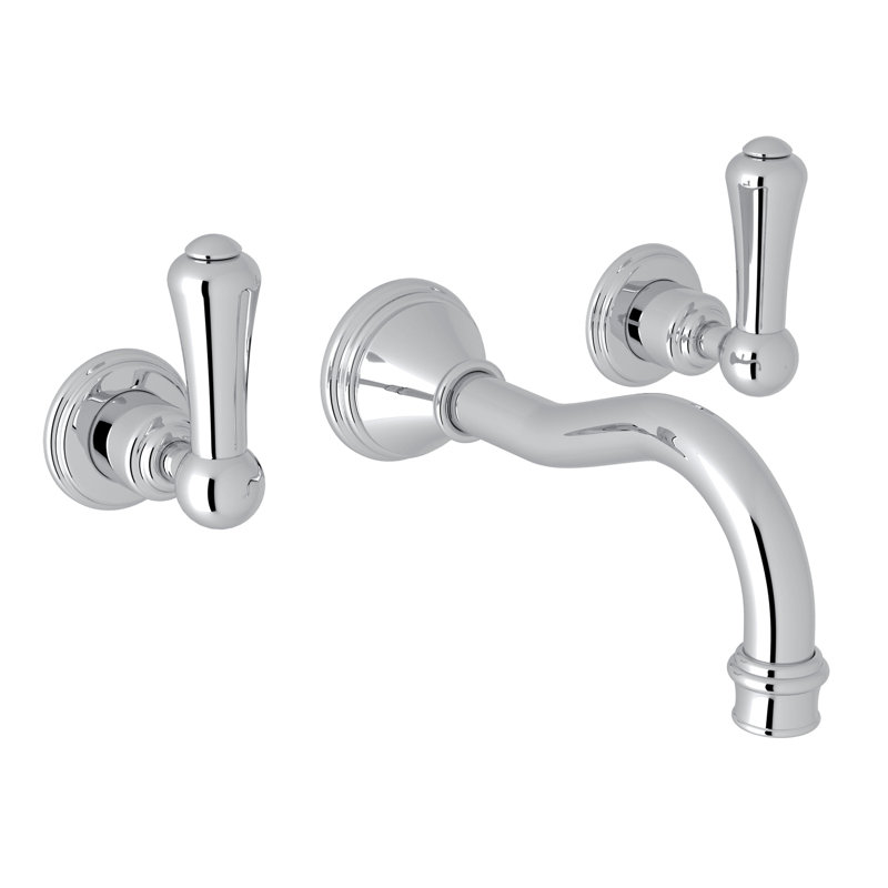 Georgian Era™ Wall Mounted Faucet, Polished Chrome