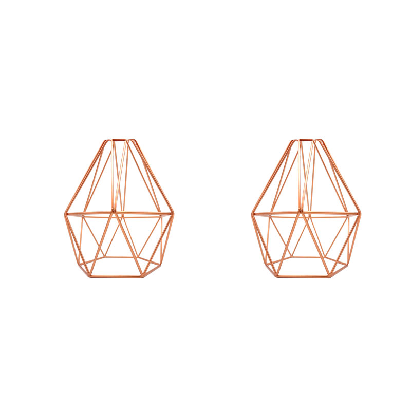 Andromedae - Light LED Geometric Pendant, Rose Gold