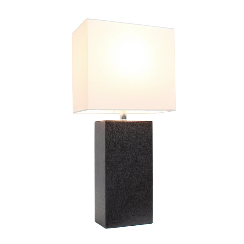 Lampe de table 21 po Jackson, Rose vif, Non