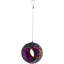 Mangeoire suspendue en verre mosaïque Huebner, capacité de 1 tasse - mauve iridescent-2061183947