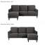 3 Seater Velvet Sofa & Chaise-1587154127
