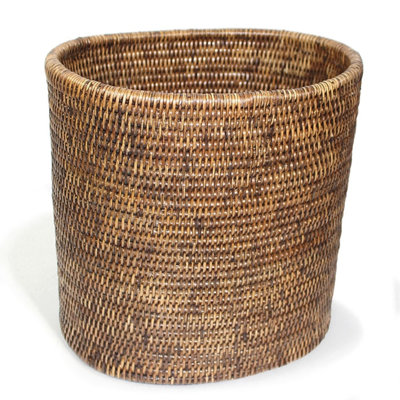 Wicker Open Waste Basket - 3.17 Gallons