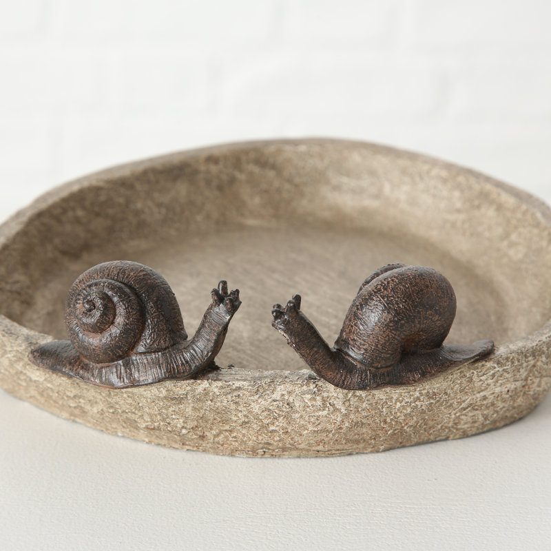 Resin Flat Bottom Birdbath