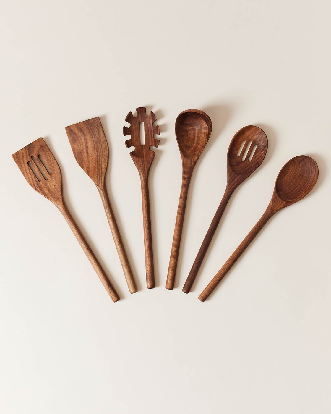 Farmhouse Pottery Essential Kitchen Utensils - Walnut | Perigold