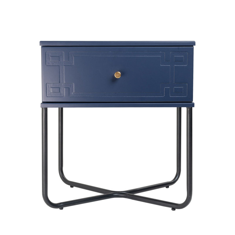 Honestee 50.2cm W Manufactured Wood Bedside Table