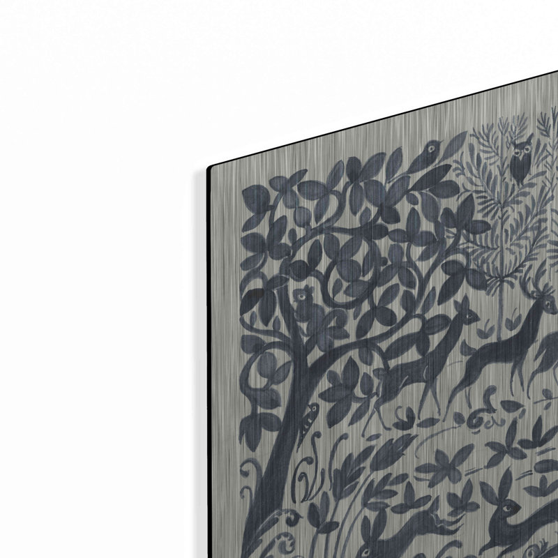 «Forest Life II» par Miranda Thomas, H 12 po x l 16 po