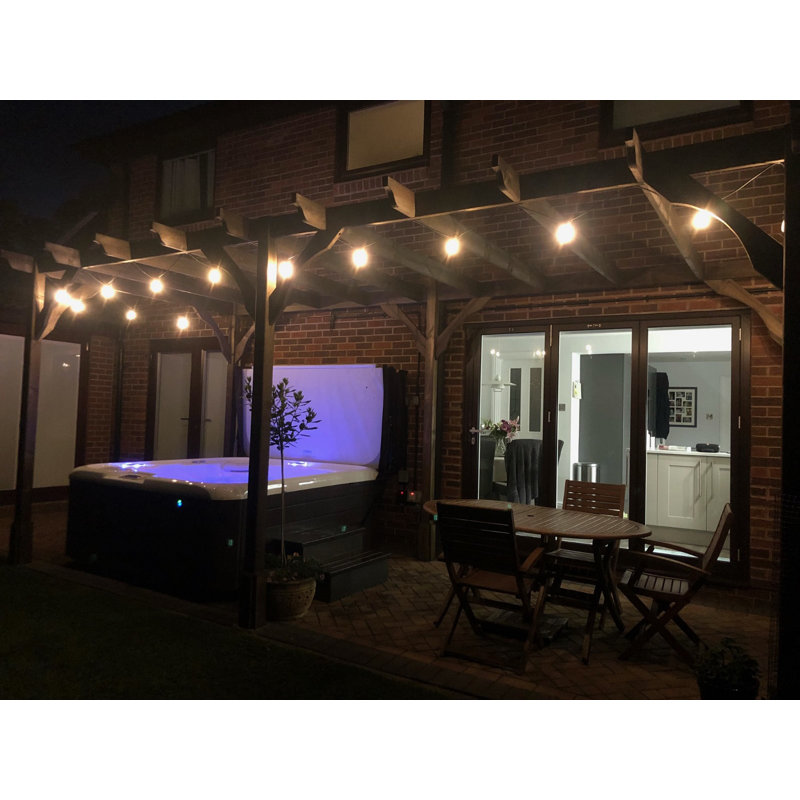 Baumgardt Solid Wood Pergola, 16 ft x 9 ft