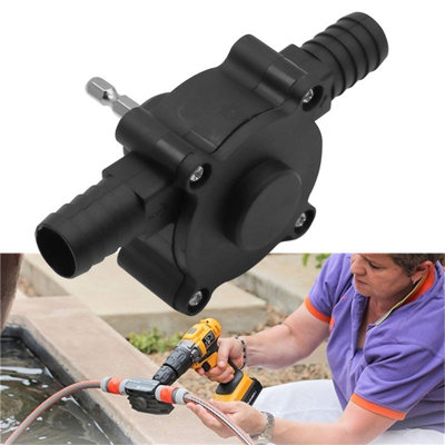 Hand Electric Drill Drive Self Priming Pump Home Oil Fluid Water Transfer Tools Household Small Sump Pump