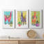 «Lovely Llama I», ensemble de 3 reproductions sur toiles tendues-755830121