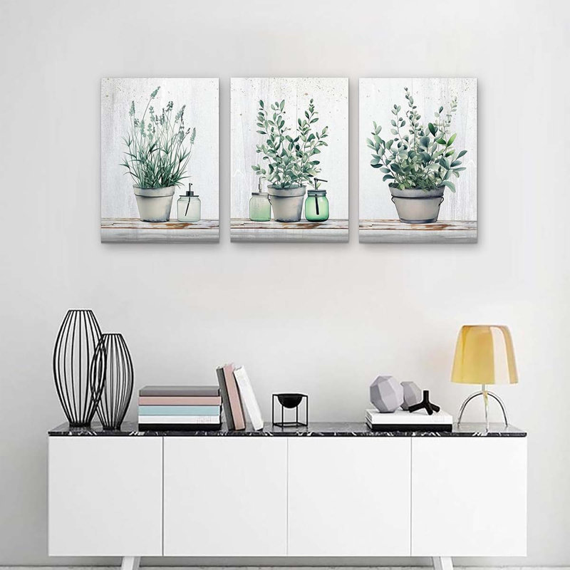 3 Piece Wrapped Canvas Print