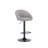 Swivel Upholstered Adjustable Height Counter Stool-1435268185