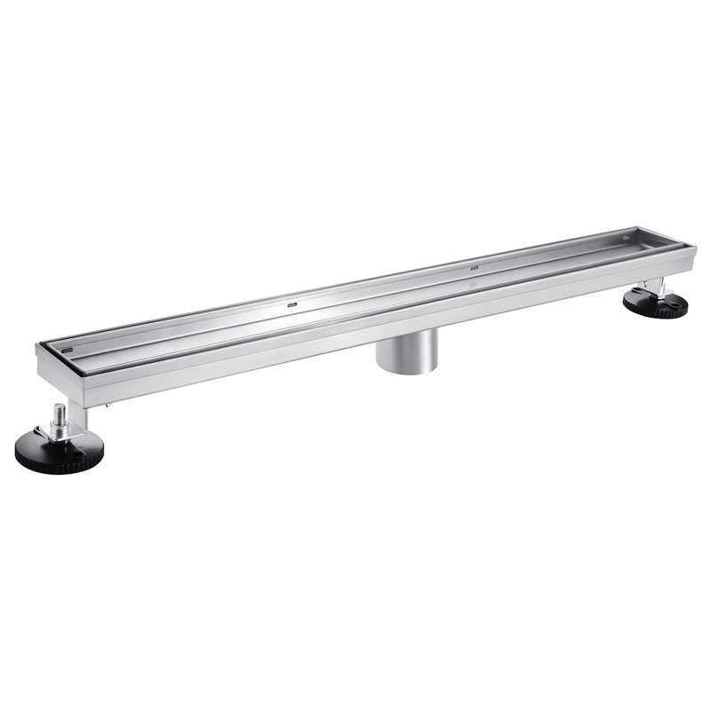 Drain de douche linéaire Kingston, Chrome poli