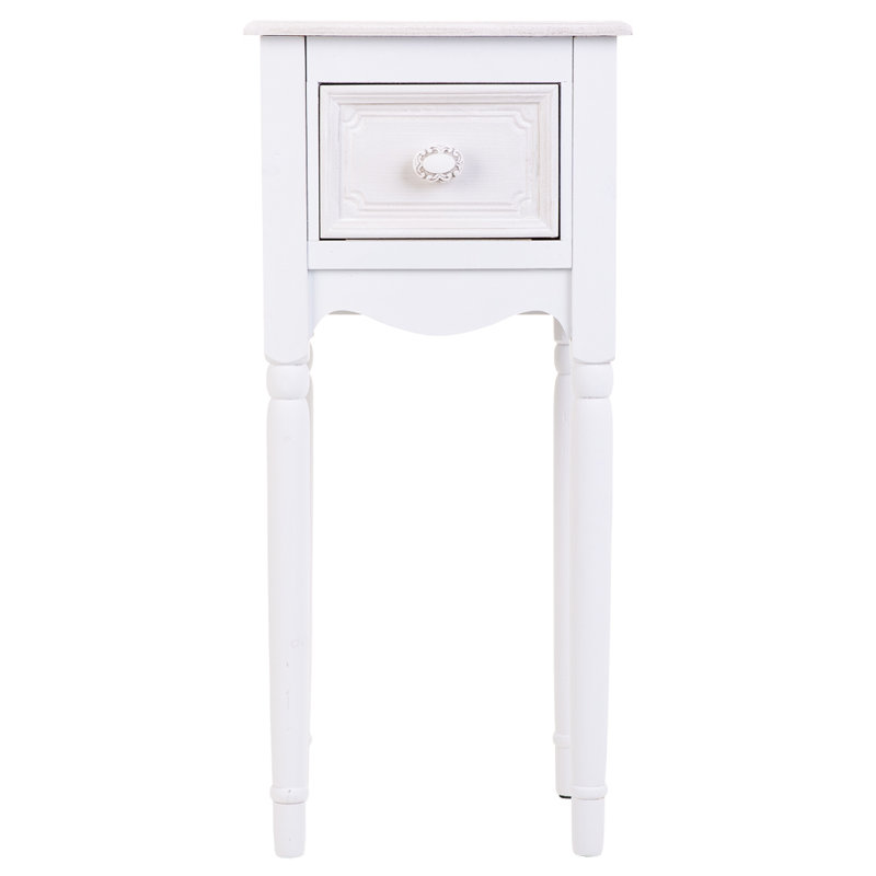 Ariamarie 33cm W Manufactured Wood Bedside Table