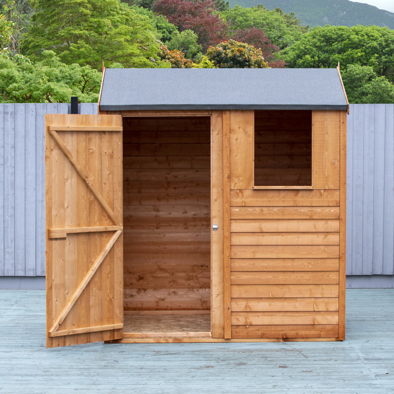 6 ft. W x 4 ft. D Garden Shed