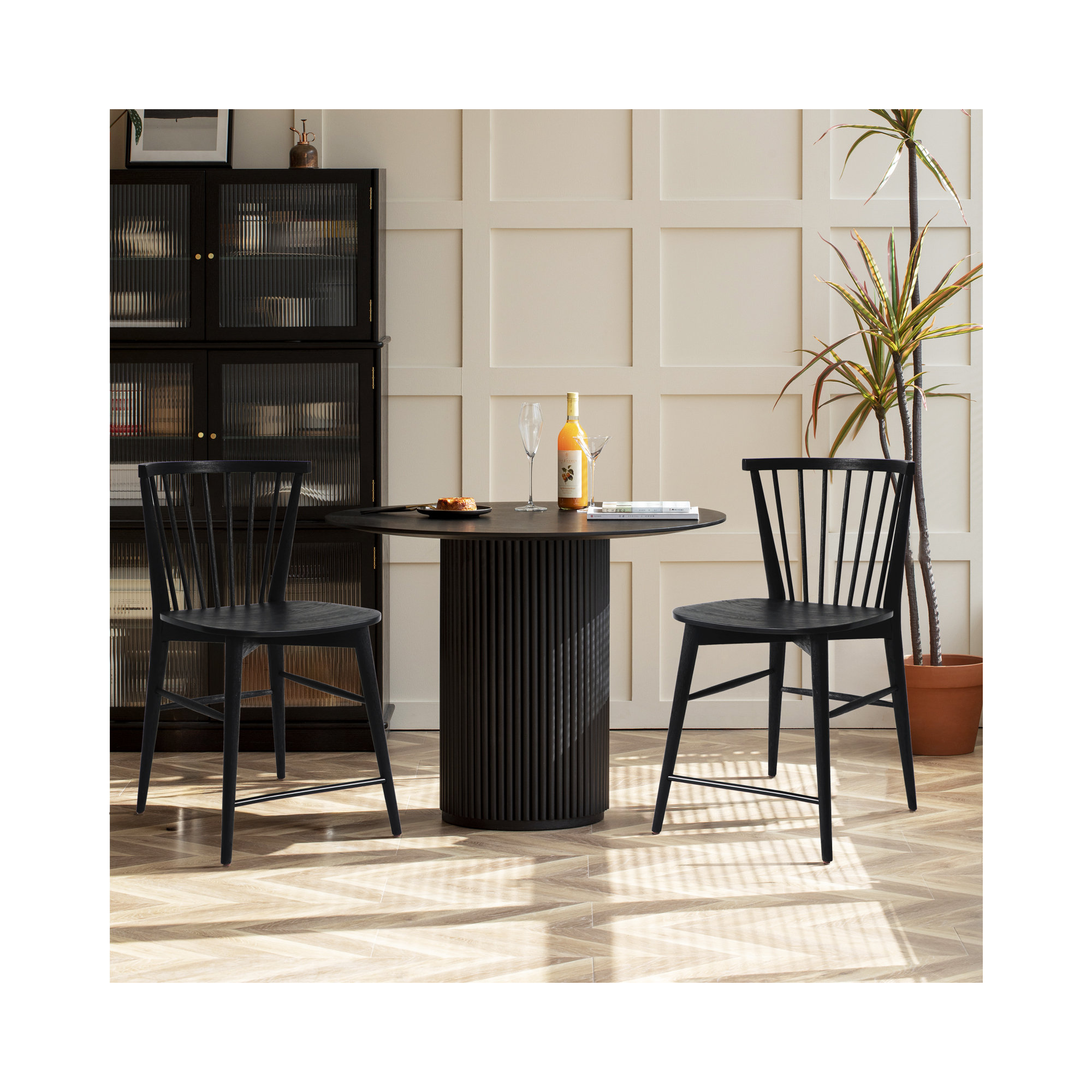  25'' Solid Wood Counter Stool