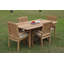 Rincon Outdoor 5 - Piece Teak Dining Set