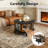 31.5" Round Solid Wood Coffee Table With Storage Function-129404975