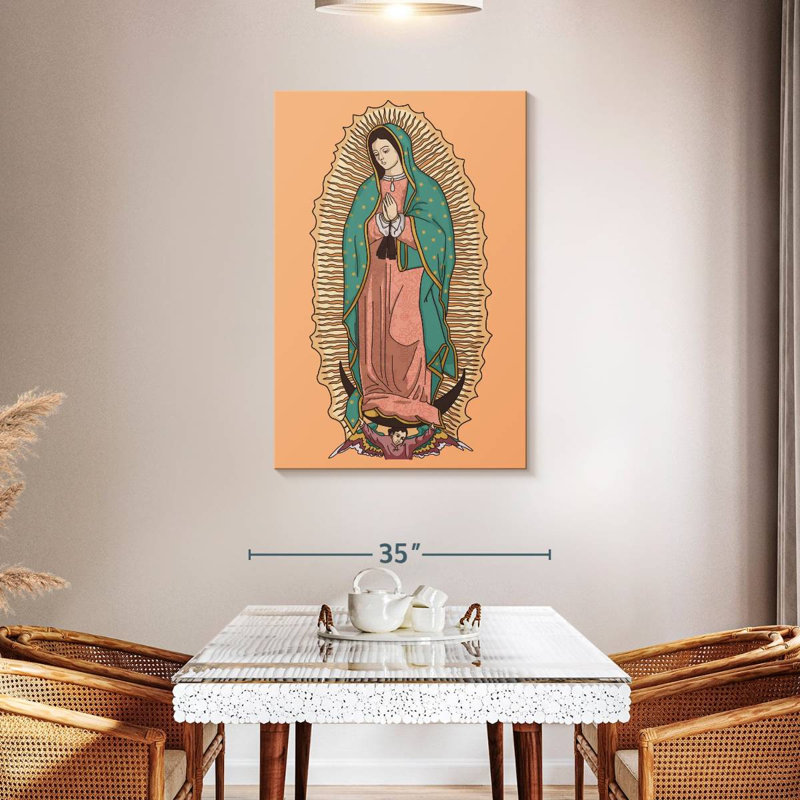 Adella Notre-Dame de Guadalupe, H 45 po x l 30 po
