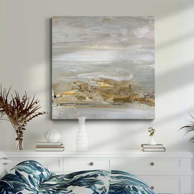 Shoreline - Toile tendue avec châssis de qualité supérieure - prête à être accrochée