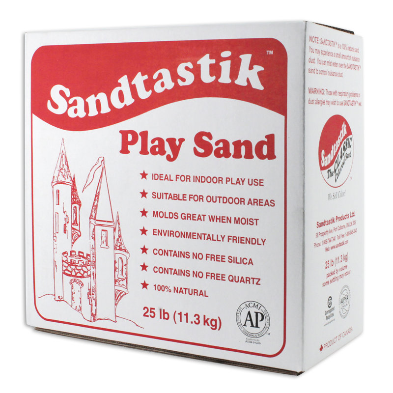 25.85lb Sandtastik White Play Sand