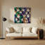 Art mural en métal «Cats Scottish Fold» mauve-499594328