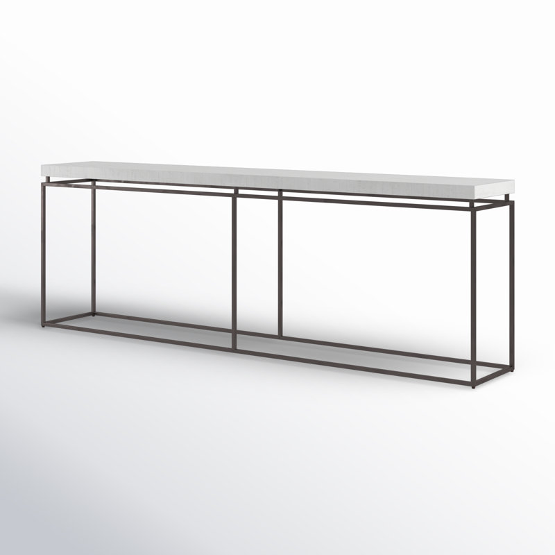 Bilbrook 80'' Solid Wood Console Table, White