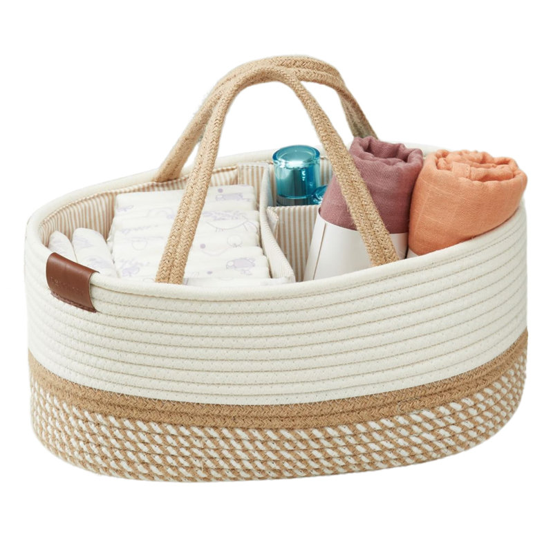 Panier en tissu Caddy Organiser, Beige