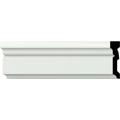 Monique 2.88'' H x 94.5'' W x 0.75'' D Urethane Casing