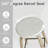 26″ Bar Stools,Mid-Century Modern Swivel Upholstered Counter Stool with Soild Wood Leg Frame (Set of 2)-1121748934