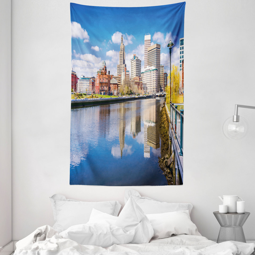 Wandbild Fluss Providence