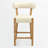 26" Upholstered Counter Height Bar Stool with Solid Wood Frame-1921272228-1921272219