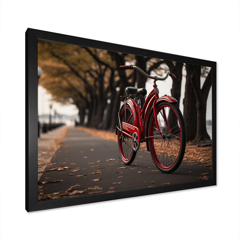 «Pedals», impression sur toile, Cadre simple noir, H 12 po x l 20 po x P 1 po