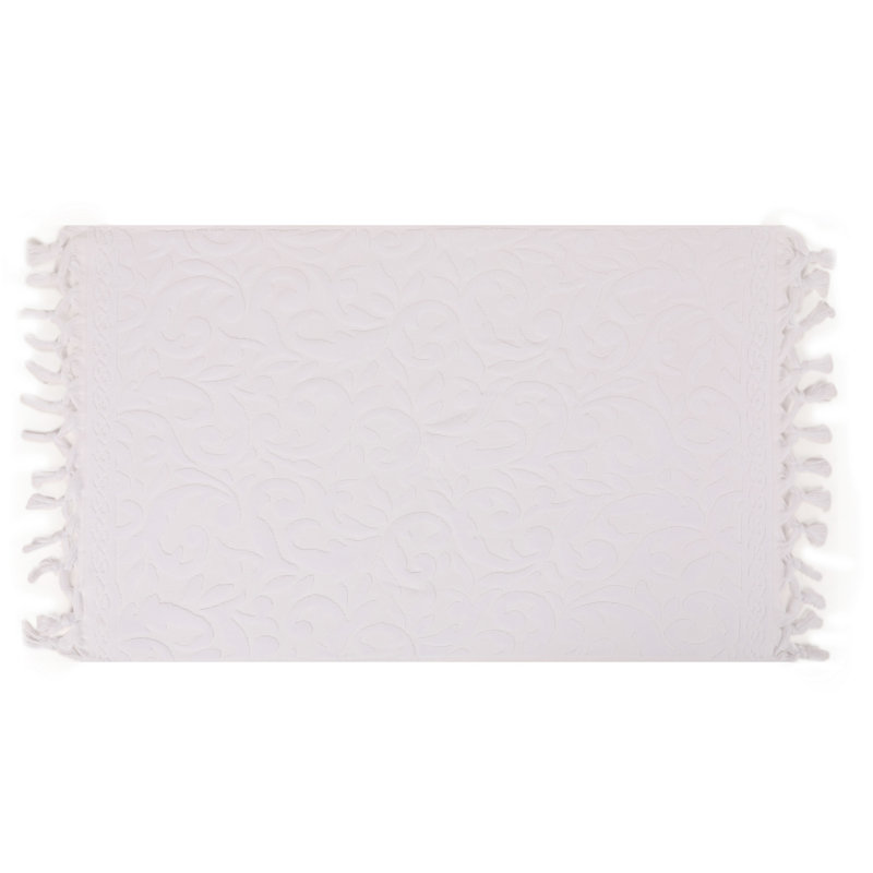 Débarbouillette 100% coton Greenburgh, Blanc