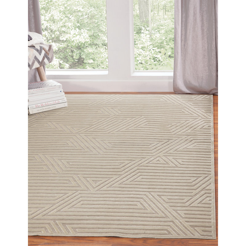 Tapis ivoire Orbit 5 x 8, Rectangle 5 pi 3 po x 7 pi 6 po