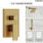 Dual-Function Shower Faucet Set, Pressure-Balanced Shower System with Handheld Spray-106893498
