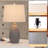  Wharton 22" Modern Gray Ceramic Table Lamp with 3-Way Dimming for Living Room, Bedroom and Study-1860763892