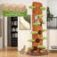 90.5'' Tall Multifunctional Cat Tree w/ Private Condos Sisal Covered Scratching Panel