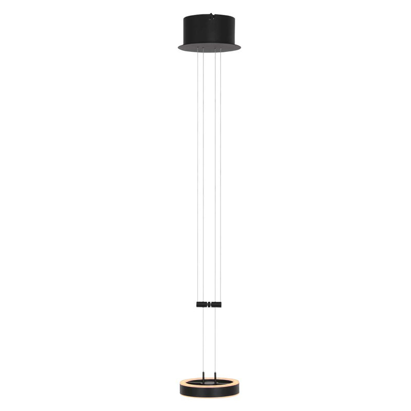 Ayachi 2 - Light LED Geometric Pendant, Black