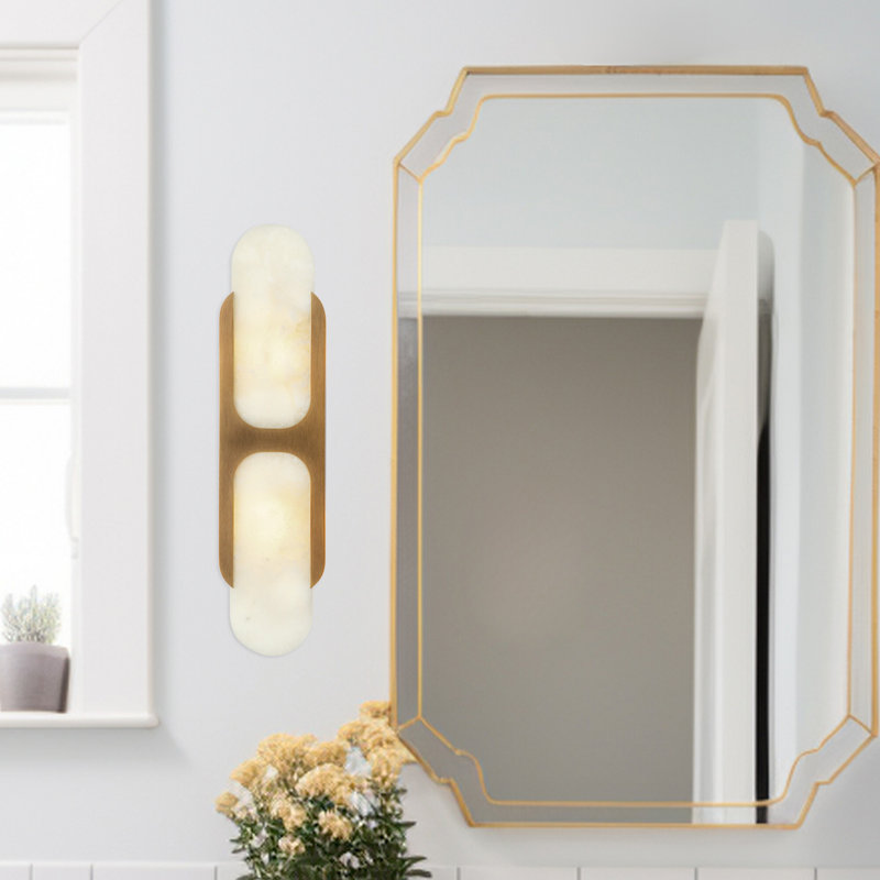 Odin 2 - Light Bath Sconce, Vintage Brass