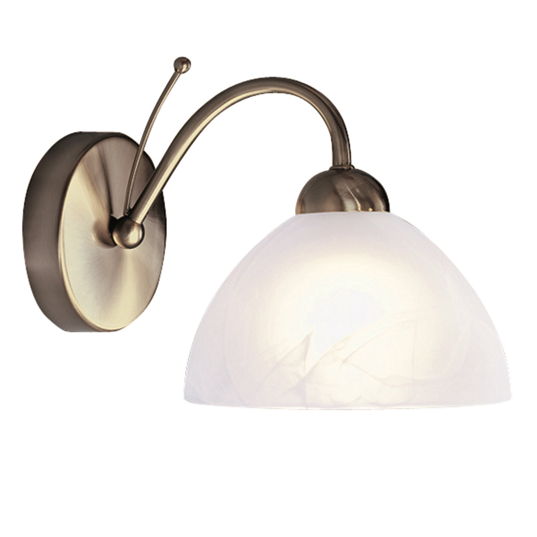 Suanne 1-Light Dimmable Armed Sconce