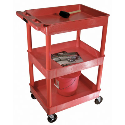 Tuffy Three Shelf Utility Cart