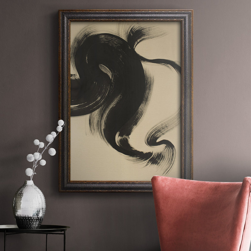 Toile encadrée de qualité supérieure Zielke Sea Change II - prête à être accrochée, H 27 po x l 18 po x P 2,5 po