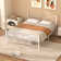 Auxter 38" Metal Platform Bed Frame with Parisian Style Headboard and Footboard, Heavy-duty Slats Support, Under Bed Storage, No Box Spring Needed