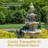 Keltner Weather-Resistant Resin Traditional 4-Tiered Outdoor Water Fountain - Earth-1592744696
