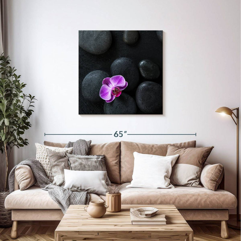 Kerrick Purple Orchid Spa, 36" H x 36" W