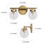 Éclairage de meuble-lavabo à intensité variable Cie-617541663
